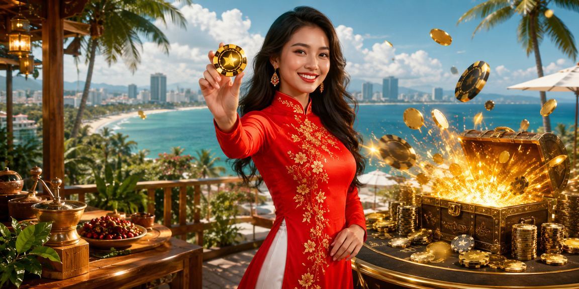 Cô gái mặc áo dài sử dụng ứng dụng d80 tại Đà Nẵng
